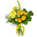 Желтый букет из роз и хризантем. Аланья